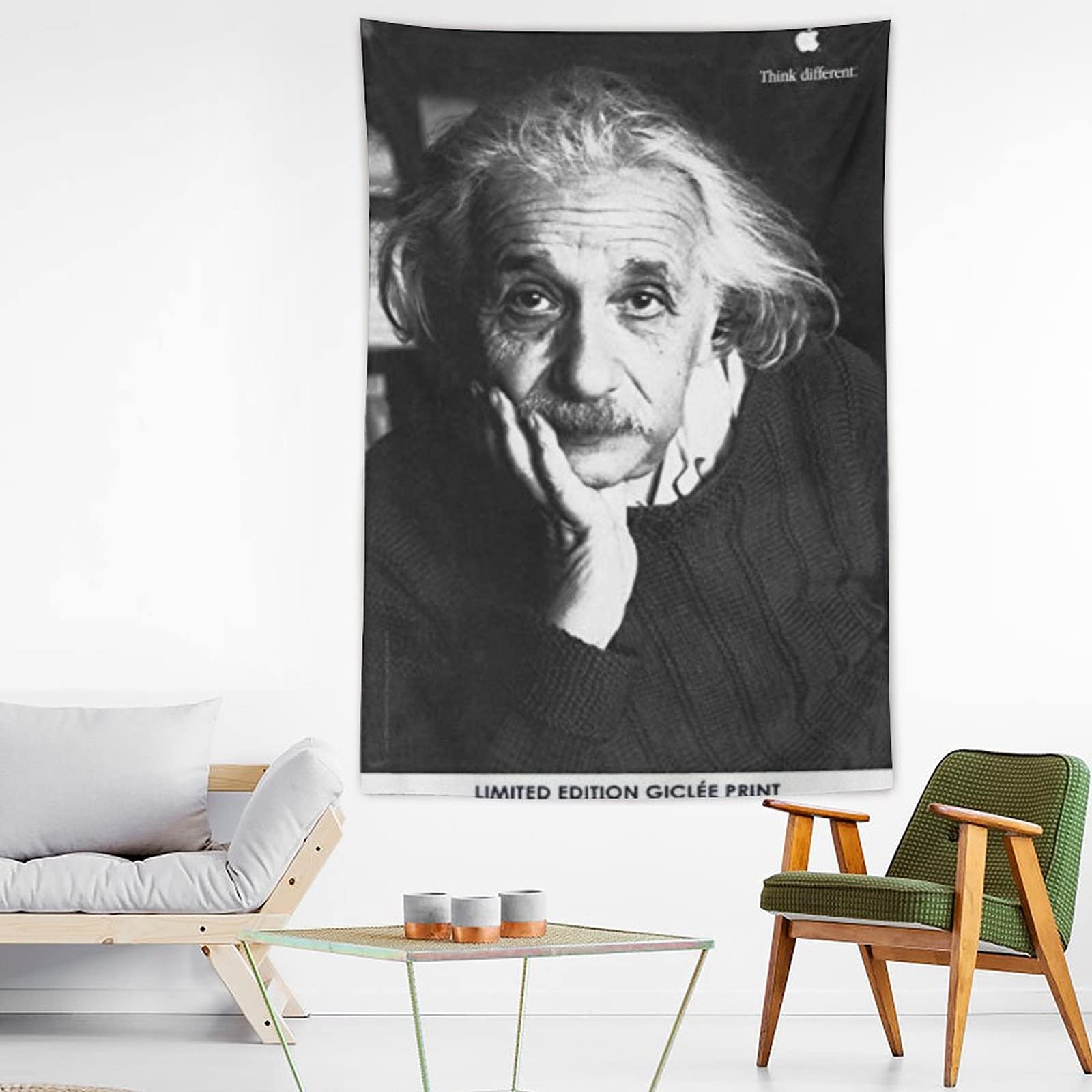 未額装　アインシュタイン　ポスター　apple Amazon.co.jp: レア アップル アルバート アインシュタイン